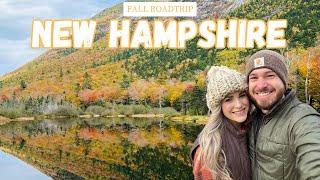 FALL ROADTRIP NEW HAMPSHIRE  The Flume, Crawford Notch, Cathedral Ledge & the Kancamagus Highway