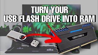 How to use USB as RAM