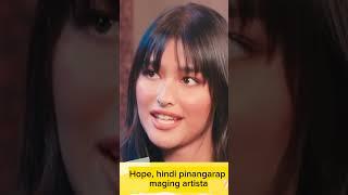 Hope, hindi pinangarap maging artista. #hope #lizasoberano #ogiediazpersonalannato #ogiediaz #ogie