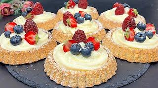 They will disappear in 1 minute! Delicious cake recipe! Simple and delicious!