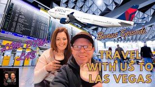 Travel with us from North West of England to Las Vegas (Bonus Vlog) Thistle hotel | LON-DTW-LAS