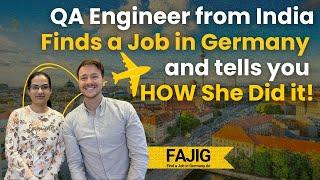 QA tells you how she found her job in Germany