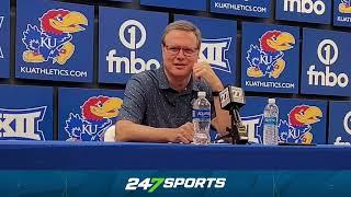 Bill Self reacts to Late Night in the Phog, KU's performance in the scrimmage