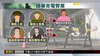 首樁國軍光電弊案！台中某空軍聯隊士官長等4人收押@newsebc