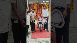 Congratulations on the delivery of your TVS 2-wheeler | Himaalayaa TVS |