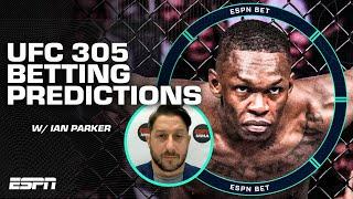 UFC 305 Du Plessis vs. Adesanya BETTING PICKS w/ Ian Parker | ESPN BET Live