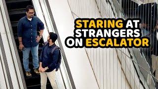 MOST HILARIOUS ESCALATOR PRANK | FUNNIEST REACTIONS | Because Why Not