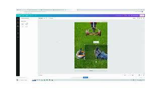 Canva tutorial - How to create lawnmower poster - NCCE KS4 Media