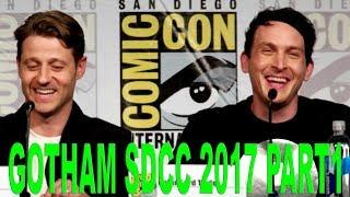 Gotham SDCC 2017 Panel Part 1 - Ben McKenzie, Robin Lord Taylor, Cory Michael Smith, Erin Richards