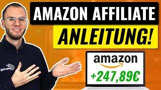 Amazon Affiliate Marketing für Anfänger (2024): Amazon Partnerprogramm Anmeldung, Link erstellen...