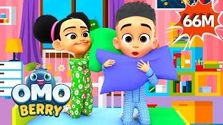 Pajama Party Songs | OmoBerry | Left vs. Right Song + Best Party Songs Of All Time + Party Songs