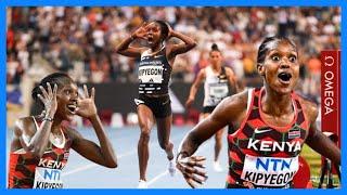 Faith Kipyegon's Crazy Speed That Shocks The World! 5000M Finals