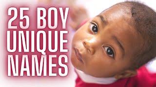 TOP 25 BABY BOY NAMES 2021 | UNIQUE NAMES FOR BOYS LIST | BABY BOY NAMES