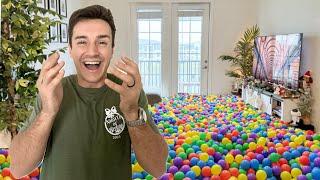 Turning Our House Into a Giant Ball Pit (SURPRISE!)