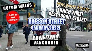 ROBSON STREET! ROBSON FOOD WALKING TOUR DOWNTOWN VANCOUVER | VANCOUVER FOOD AND TRAVEL GUIDE