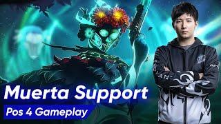 MUERTA SUPPORT POS 4  GAMEPLAY by fy | Dota 2 Pro Supports