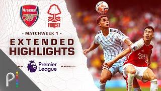 Arsenal v. Nottingham Forest | PREMIER LEAGUE HIGHLIGHTS | 8/12/2023 | NBC Sports