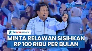 Prabowo Dorong Relawan & HIPMI Patungan untuk Sediakan Seragam Sekolah senilai Rp 100.000 per Bulan