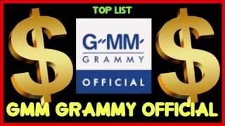 How much does GMM GRAMMY OFFICIAL make on YouTube 2016