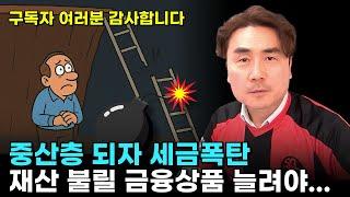 중산층 되자 稅폭탄 … 소득세율 낮추고 재산 불릴 금융상품 늘려야 [박세익 전무와 신문봅시다]