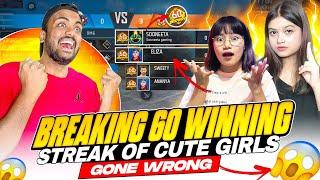 Monster Breaking 60 Winning Streak Of Cute Girl Eliza Gone Wrong  - Garena Free Fire Max