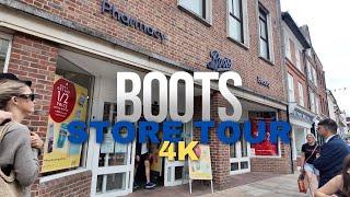 Boots Store Tour - Step Into The World Of Beauty and Makeup Accessories [4K]