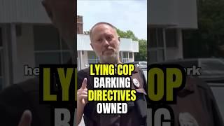 GET IT IN WRITING! Dumb Lying Cop Gets Owned And Dismissed! First Amendment Audit