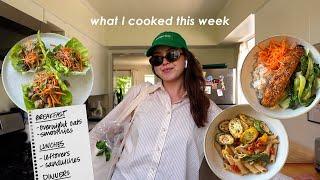 what I eat in a week! grocery haul + gluten free summer meal ideas