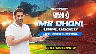 MS Dhoni Unplugged – Life, Bikes & Beyond! | Full Interview | Tread Talks | Eurogrip Tyres