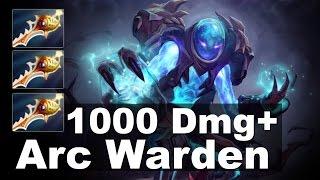 Arc Warden 1000+ DMG 3x Rapier Tactic Dota 2