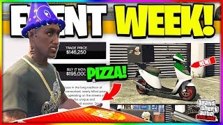 NEW VEHICLES, PIZZA DELIVERY, BONUS MONEY & More! GTA Online Event Week Update!