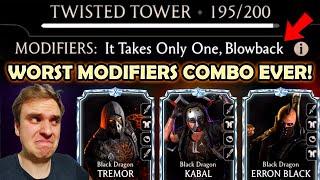 MK Mobile. Fatal Twisted Tower Battle 195, 196.These Battles are REALLY HARD! It Made Me SUFFER!