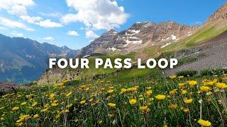 Backpacking The Four Pass Loop in 4K