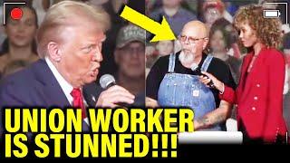 Union Worker Realizes TRUMP DOESN'T CARE ABOUT HIM