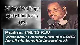 F.G.H.T. APOSTLE LOBIAS MURRAY REWOUND