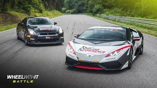 Lamborghini Huracan vs Nissan GT-R | WWIT Battle #1