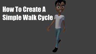 How to Create a Simple Walk Cycle in Blender