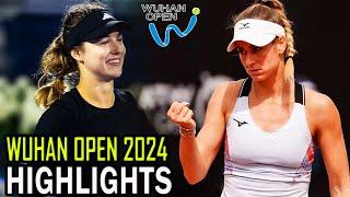 Anna Kalinskaya vs Anna Bondar Round 2 Highlights | Wuhan 2024