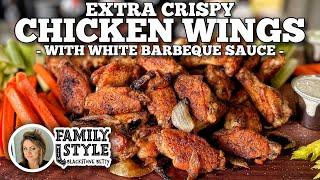 Extra Crispy Chicken Wings with Blackstone Betty