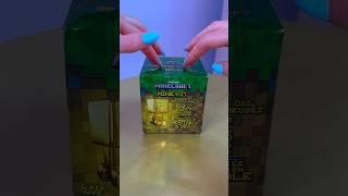 [ASMR] UNBOXING A MYSTERY MINECRAFT DIG KIT!!️⁉️ (GOLDEN CREEPER HUNT!!🫢) #Shorts