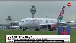 Kenya Airways back to profitability after a decade