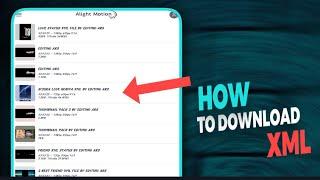 How to download xml file || Xml file kaise dawnload kare || Tutorial video @EdiTingARS