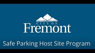 City of Fremont Safe Parking Host Site Program