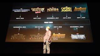 Marvel Studios Phase Three Announcement (2014)