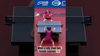 Legends in female table tennis #tennis #sports #tabletennis #fitness