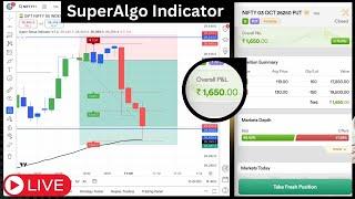 Best BUY SELL Indicator | SuperAlgo Indicator | Most Accurate Indicator For Trading #trading