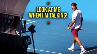 Federer was Losing, Then the Umpire made him SUPER ANGRY! (Most Dramatic Match EVER)