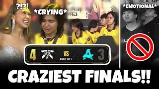 THE BEST GRAND FINALS EVER!! EVERYONE STARTED CRYING AFTER GAME 7… 