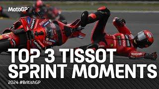 Top 3 #TissotSprint Moments  | 2024 #BritishGP