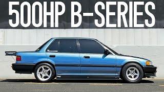 500hp Honda B-Series “Family Sedan” is DIALED IN!